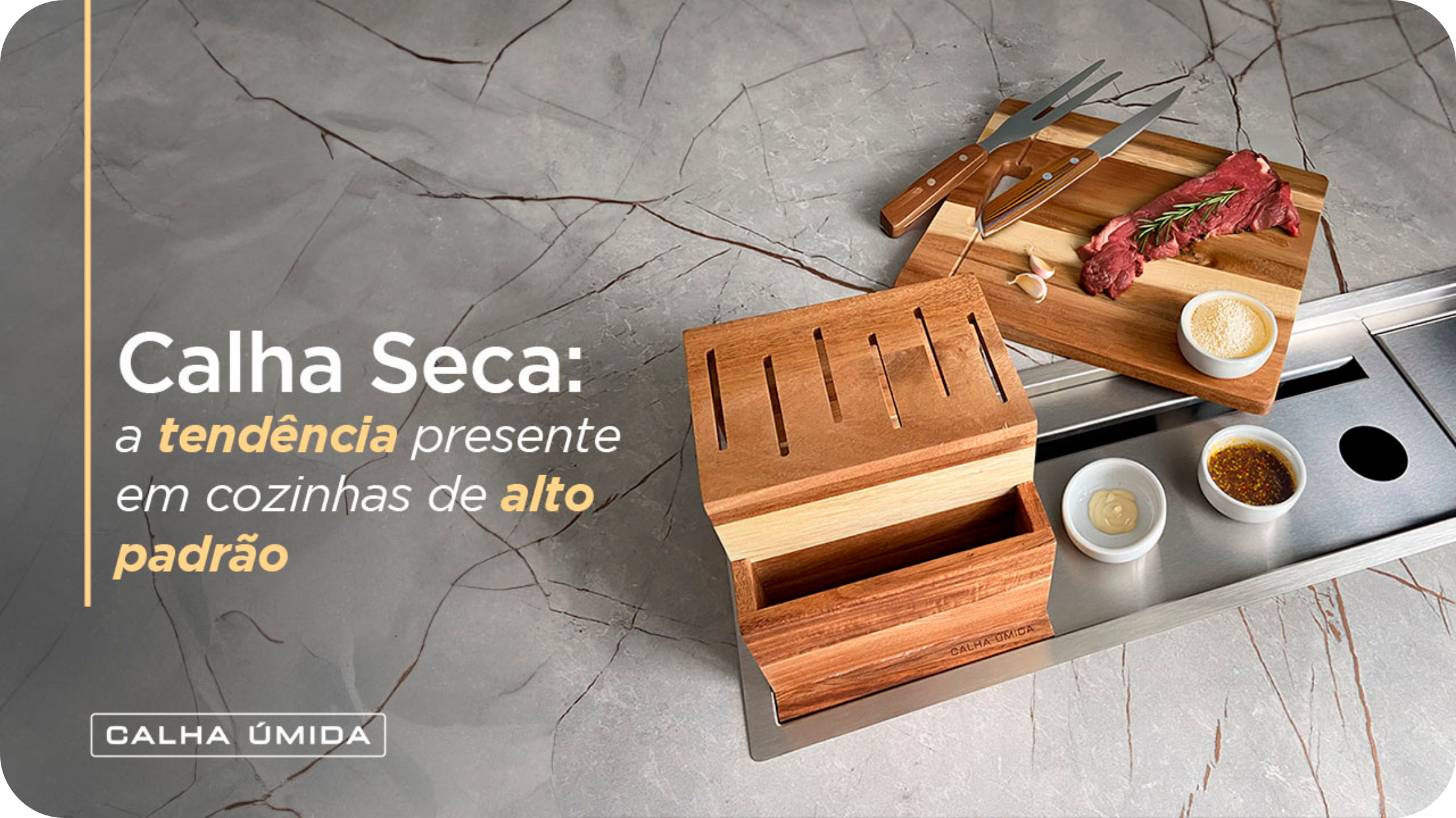 Por que incluir Calha Seca no seu projeto: Cultivo de temperos em casa e utensílios sempre à mão